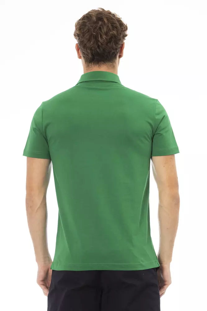 Baldinini trend Green Cotton Polo Shirt