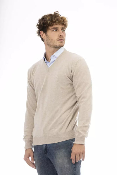 Sergio Tacchini Beige Wool Sweater