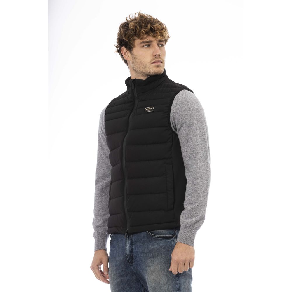 Baldinini Trend Black Polyester Vest