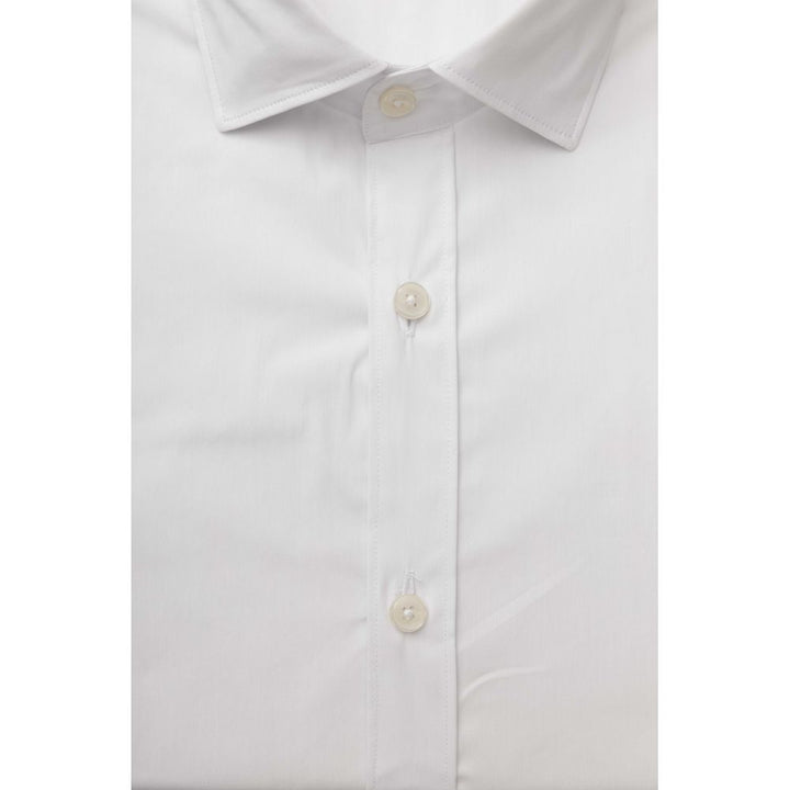 Bagutta White Cotton Shirt