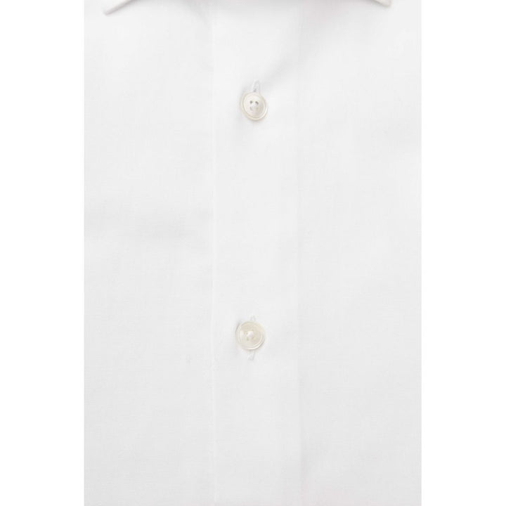 Bagutta White Cotton Shirt