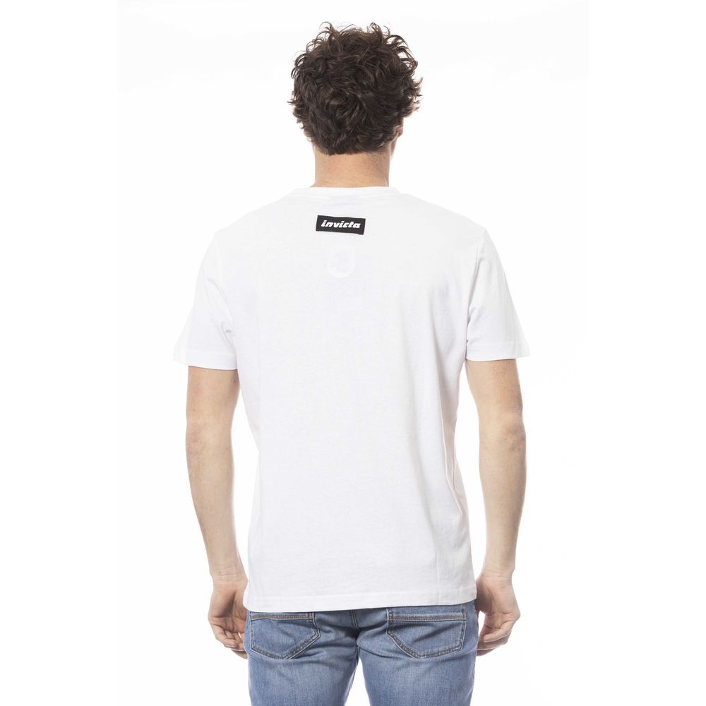 Invicta White Cotton T-Shirt