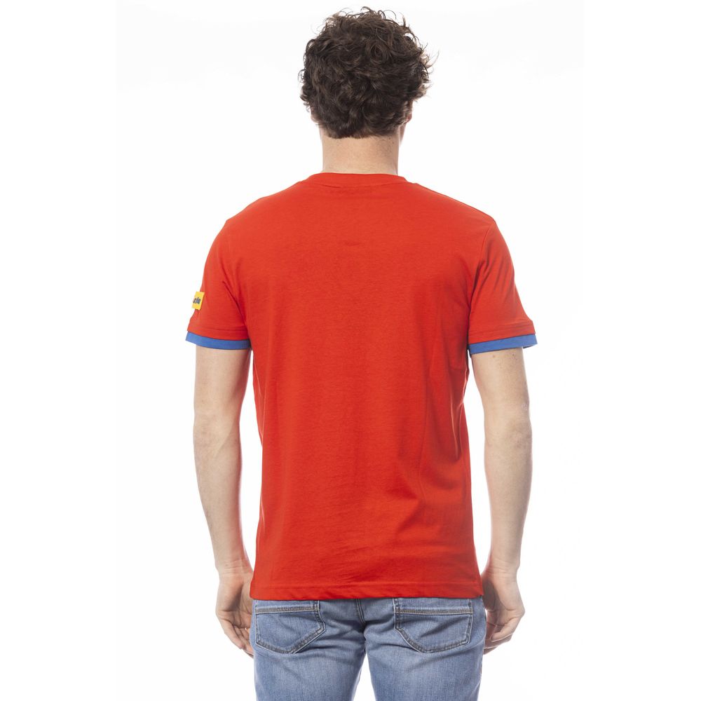Invicta Red Cotton T-Shirt
