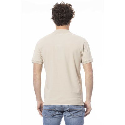 Invicta Beige Cotton Polo Shirt