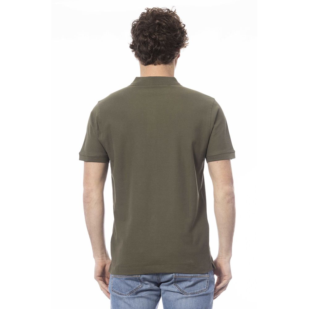 Invicta Green Cotton Polo Shirt