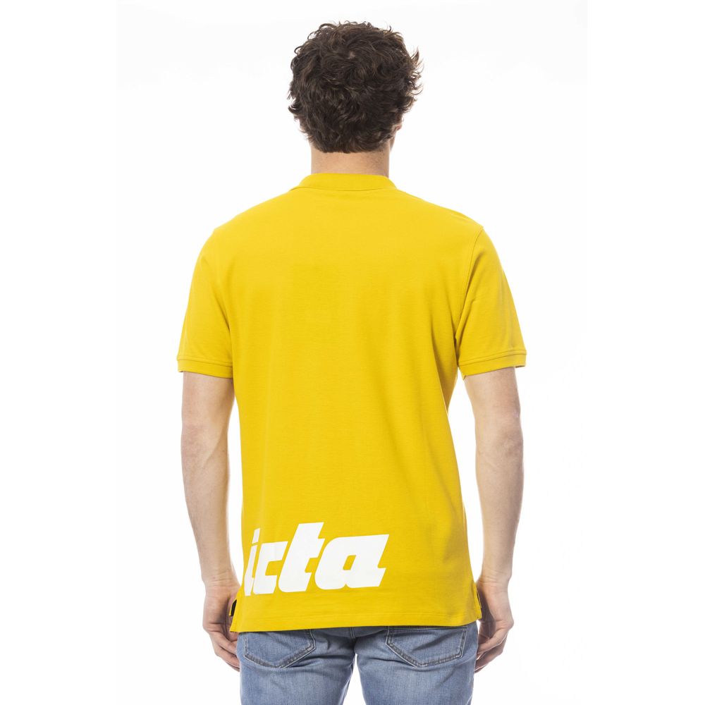 Invicta Yellow Cotton Polo Shirt