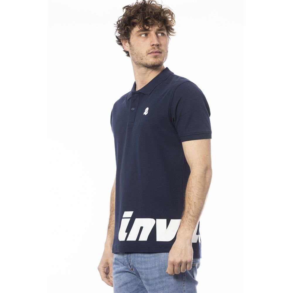 Invicta Blue Cotton Polo Shirt