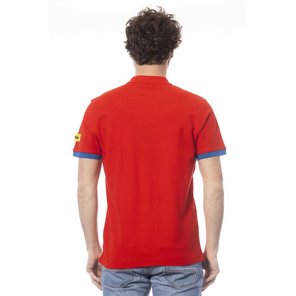 Invicta Red Cotton Polo Shirt