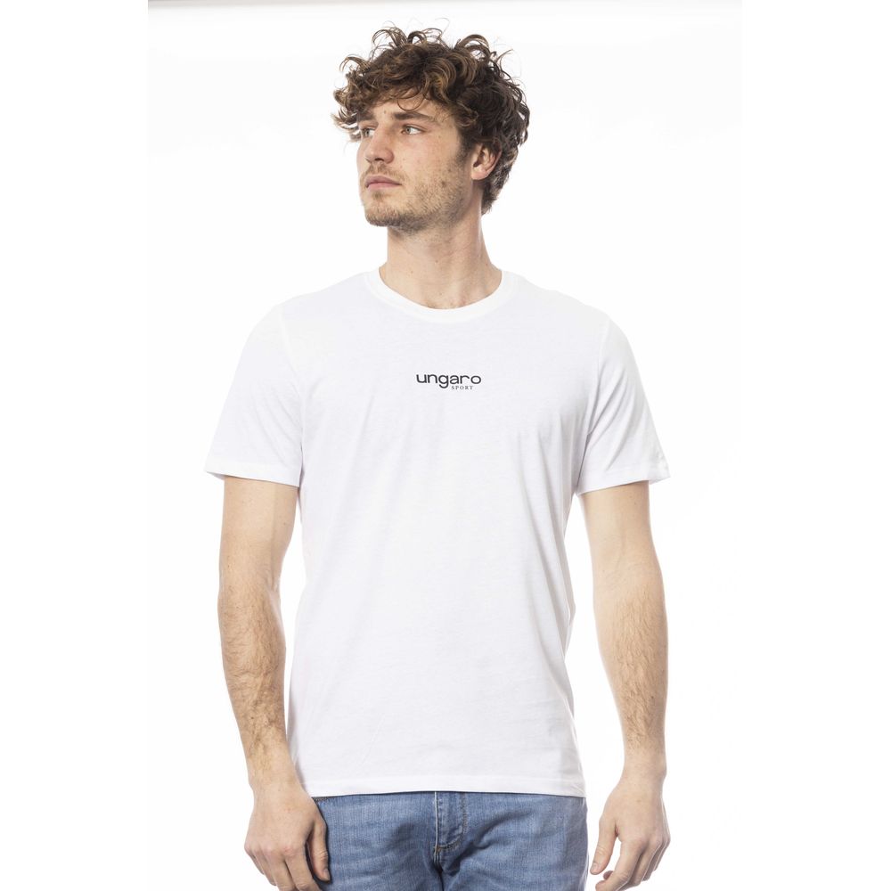 Ungaro Sport White Cotton T-Shirt