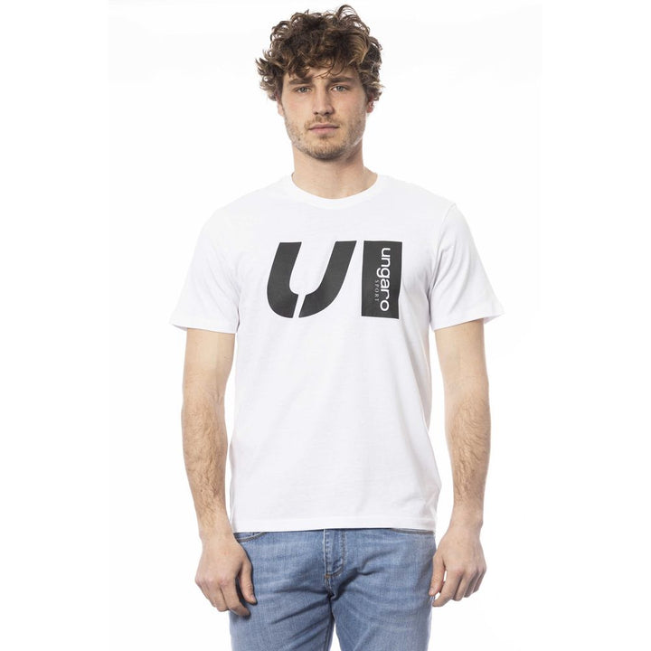 Ungaro Sport White Cotton T-Shirt