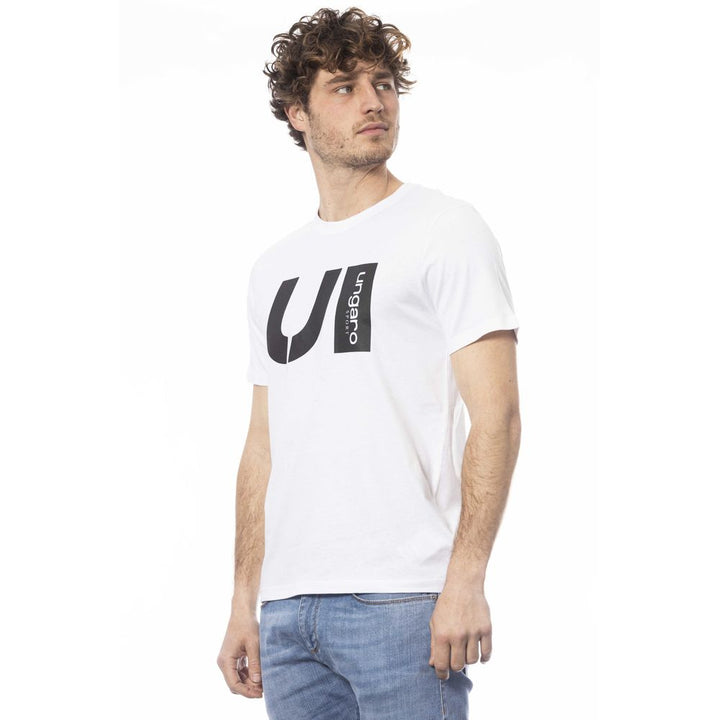 Ungaro Sport White Cotton T-Shirt