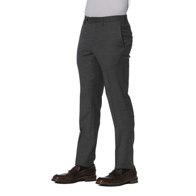 Trussardi Gray Polyester Jeans & Pant