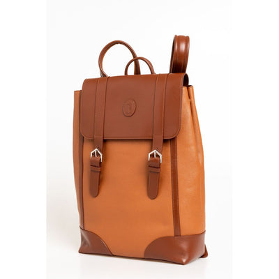 Trussardi Brown Leather Backpack