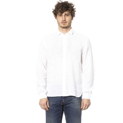 Distretto12 White Linen Shirt