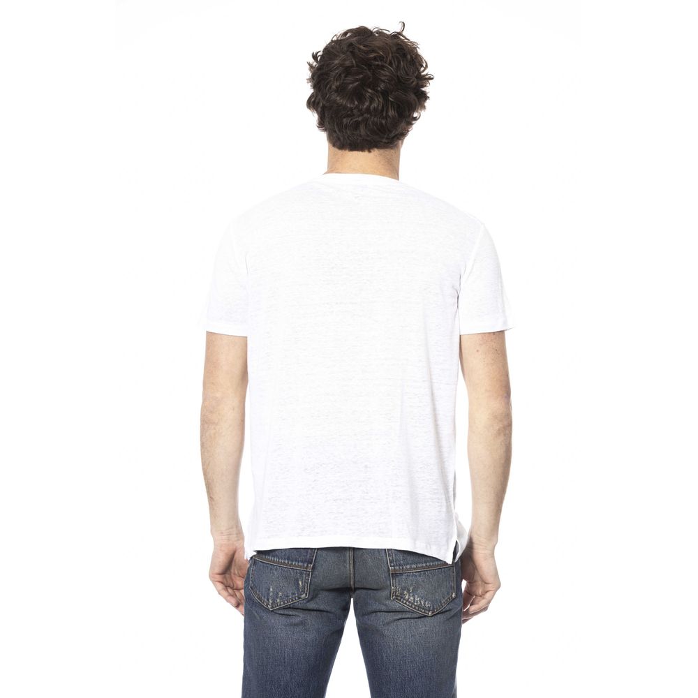Distretto12 White Cotton T-Shirt