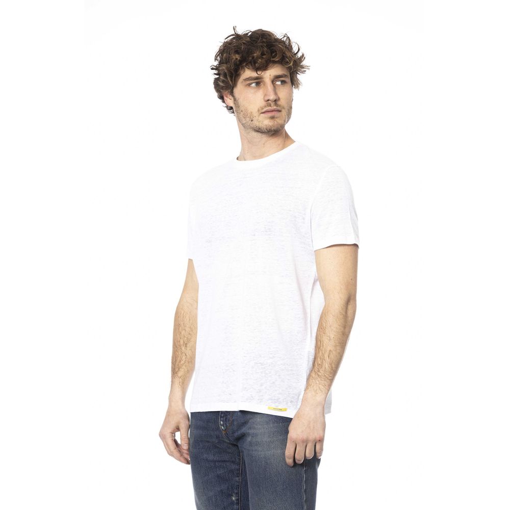 Distretto12 White Cotton T-Shirt