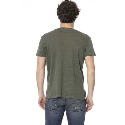 Distretto12 Green Cotton T-Shirt