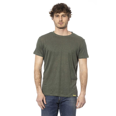 Distretto12 Green Cotton T-Shirt