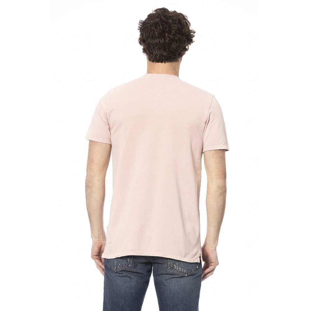 Distretto12 Pink Cotton T-Shirt