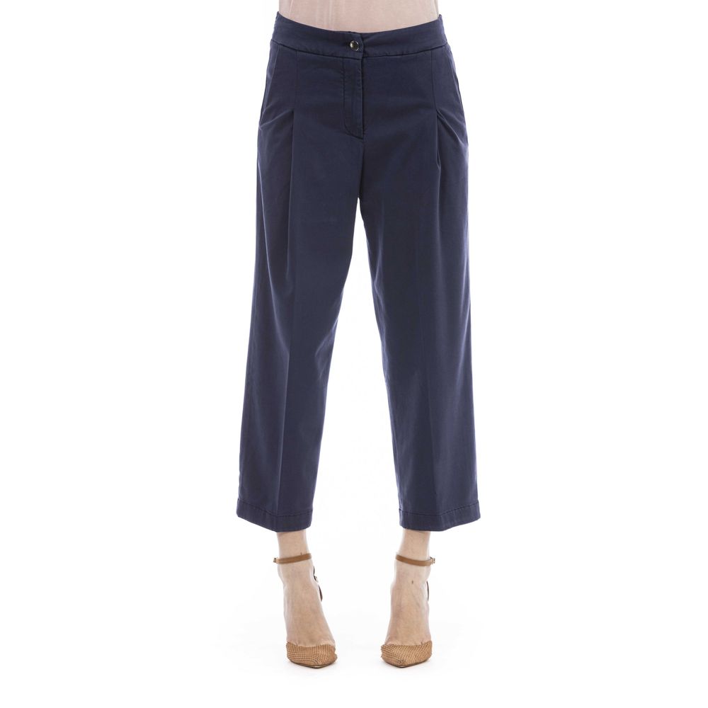 Jacob Cohen Blue Cotton-Like Jeans & Pant