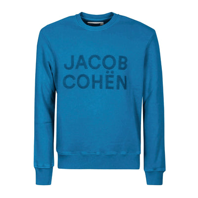 Jacob Cohen casual cut  Sweater #men, feed-agegroup-adult, feed-color-Blue, feed-gender-male, Jacob Cohen, L, Light Blue, M, Sweaters - Men - Clothing, XL, XXL at SEYMAYKA