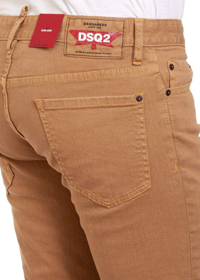 Dsquared² Brown Cotton Jeans & Pant #men, Brown, Dsquared², feed-1, IT44 | XS, Jeans & Pants - Men - Clothing at SEYMAYKA