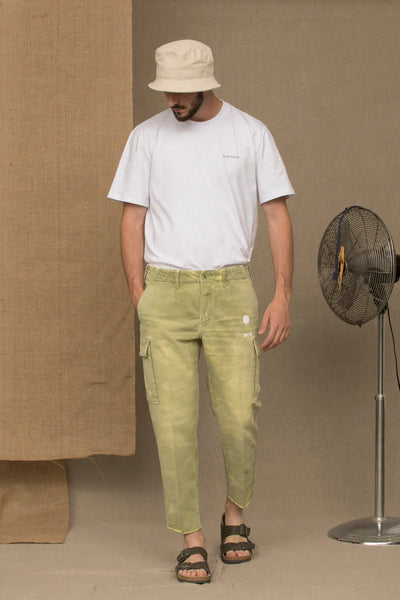 Don The Fuller Green Cotton Jeans & Pant #men, Don The Fuller, feed-1, Green, Jeans & Pants - Men - Clothing, W36 at SEYMAYKA