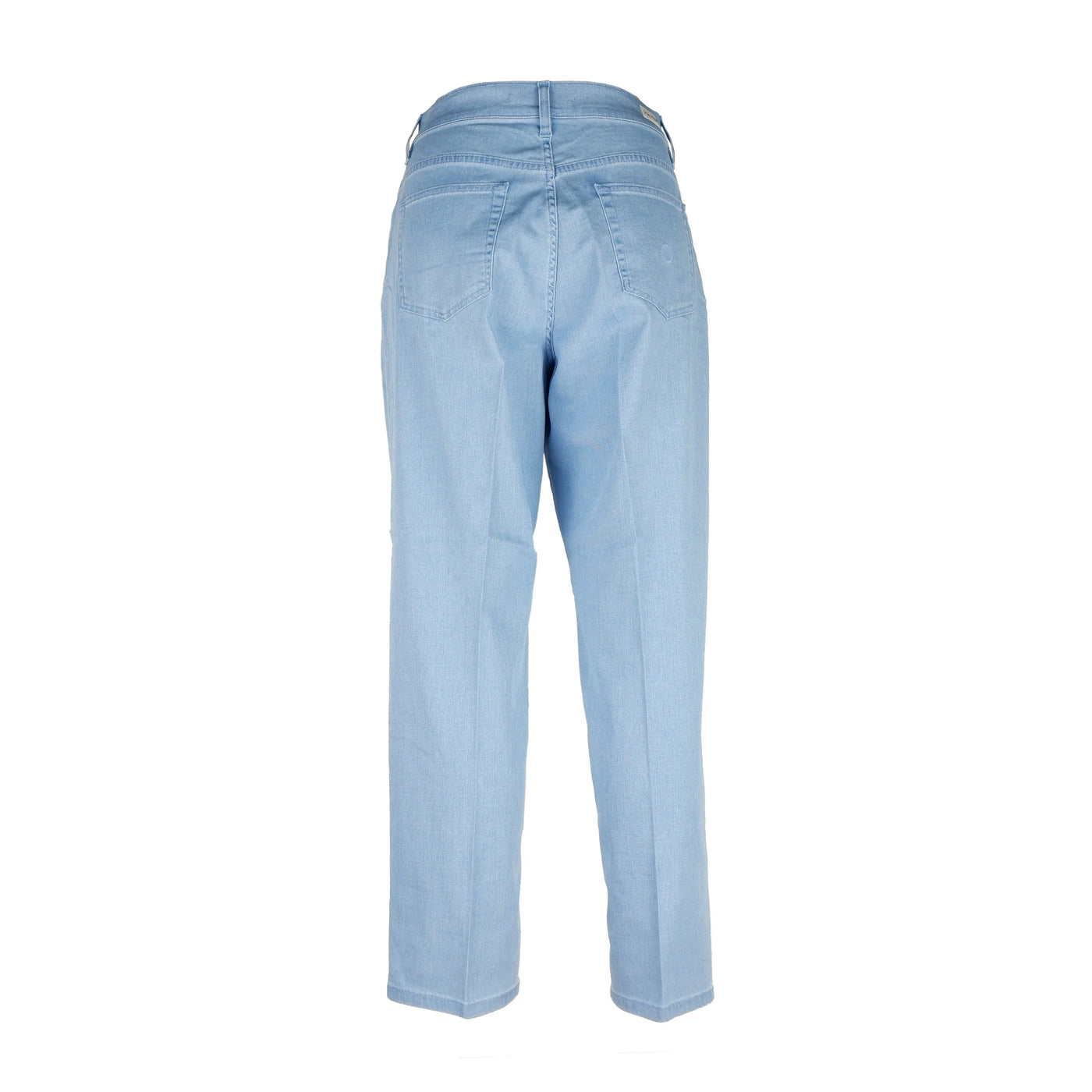 Don The Fuller Light Blue Cotton Jeans & Pant Don The Fuller, feed-1, Jeans & Pants - Women - Clothing, Light Blue, W28 | IT42, W29 | IT43 at SEYMAYKA