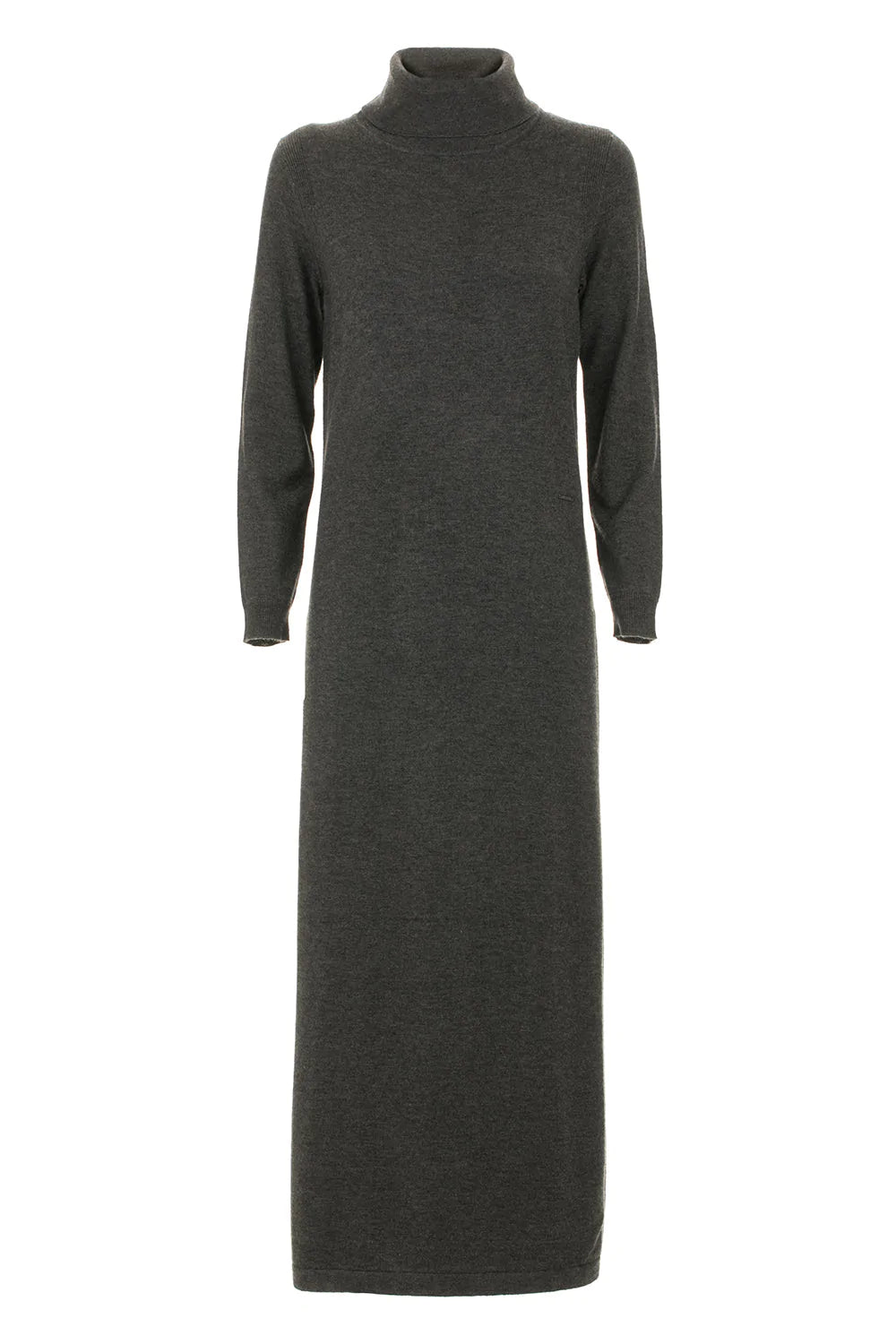 Imperfect high collar  Dress Dresses - Women - Clothing, feed-agegroup-adult, feed-color-Gray, feed-gender-female, Gray, Imperfect, L, M, S, XL, XS at SEYMAYKA