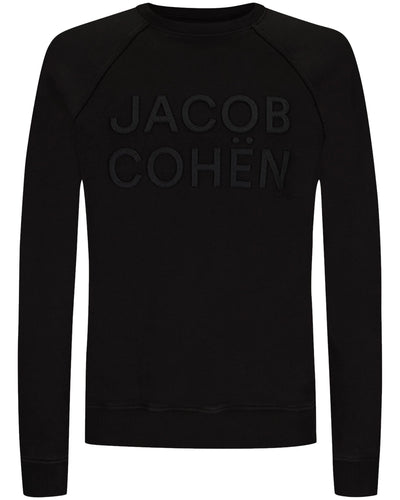 Jacob Cohen Black Cotton Sweater #men, Black, feed-agegroup-adult, feed-color-Black, feed-gender-male, Jacob Cohen, L, M, S, Sweaters - Men - Clothing, XL, XXL at SEYMAYKA