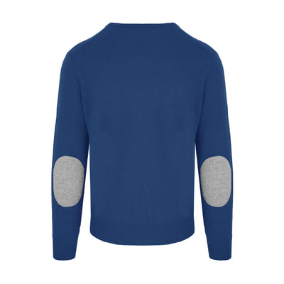 Malo Blue Wool Sweater #men, Blue, feed-agegroup-adult, feed-color-Blue, feed-gender-male, L, M, Malo, S, Sweaters - Men - Clothing, XL at SEYMAYKA