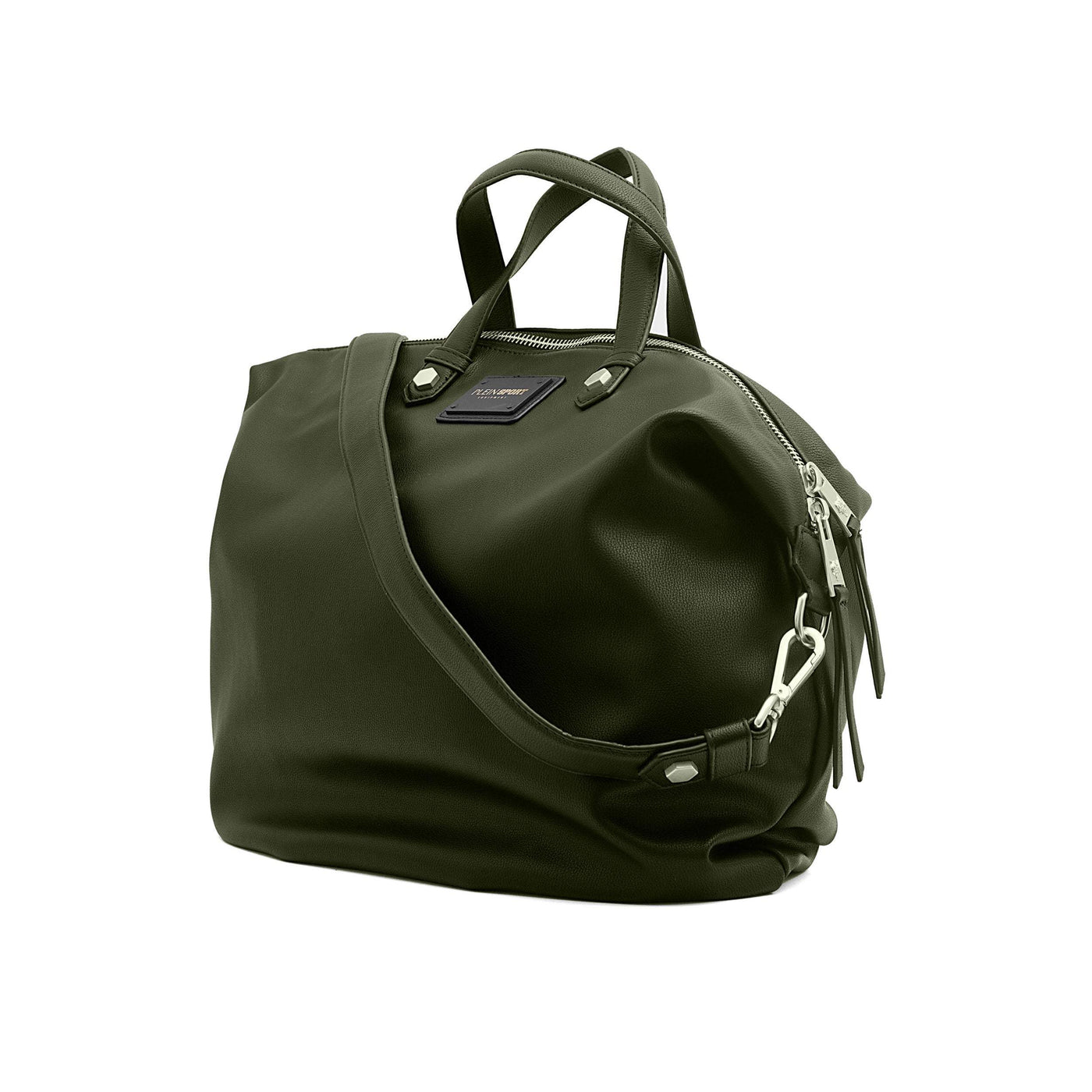 Plein Sport Verde Polyester Shoulder Bag feed-1, Plein Sport, Shoulder Bags - Women - Bags, Verde at SEYMAYKA
