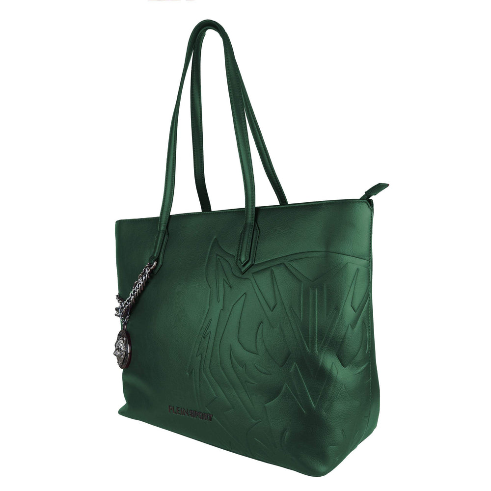 Plein Sport Verde Polyurethane Shoulder Bag feed-1, Plein Sport, Shoulder Bags - Women - Bags, Verde at SEYMAYKA