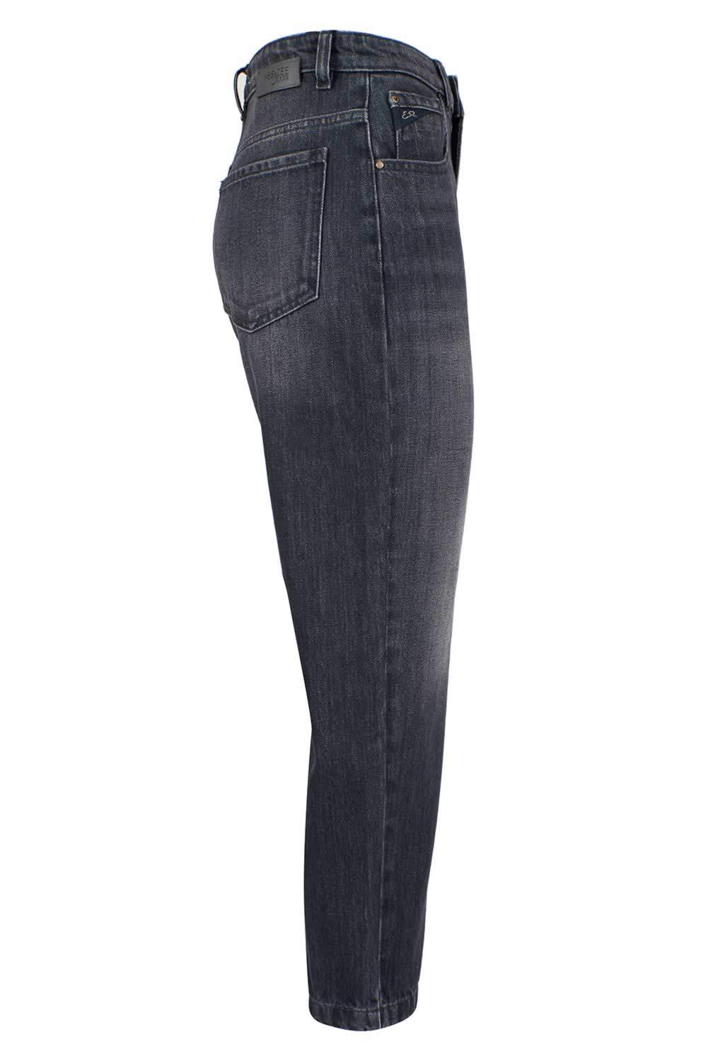 Yes Zee Black Cotton Jeans & Pant Black, feed-1, Jeans & Pants - Women - Clothing, W25 | IT39, W26 | IT40, W27 | IT41, W28 | IT42, W29 | IT43, W30 | IT44, W31 | IT45, W32 | IT46, Yes Zee at SEYMAYKA