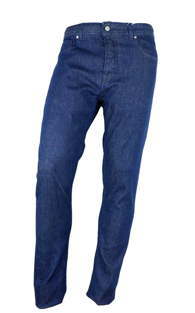 Aquascutum Blue Cotton Jeans & Pant #men, Aquascutum, Blue, feed-1, Jeans & Pants - Men - Clothing, W30, W31, W32, W33, W34 at SEYMAYKA