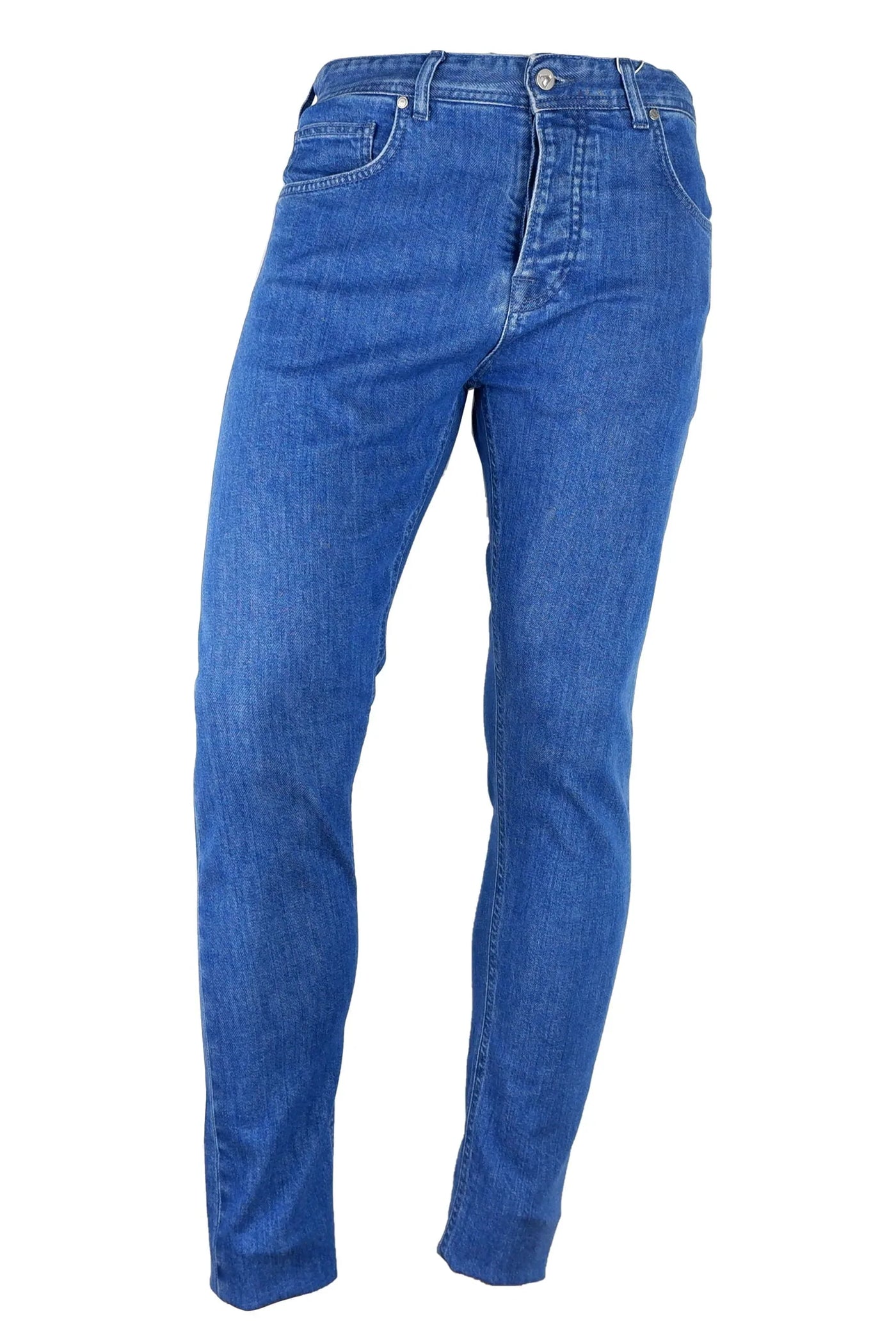 Aquascutum Light Blue Cotton Jeans & Pant #men, Aquascutum, feed-1, Jeans & Pants - Men - Clothing, Light Blue, W30, W31, W32, W33, W34 at SEYMAYKA