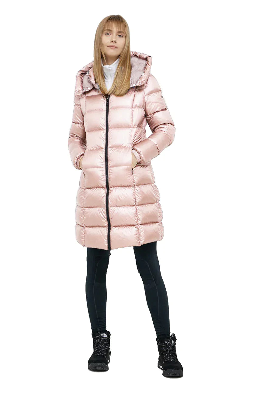 Refrigiwear Pink Nylon Jackets & Coat feed-1, IT38|XS, IT40|S, IT42|M, IT44|L, IT46 | L, Jackets & Coats - Women - Clothing, Pink, Refrigiwear at SEYMAYKA