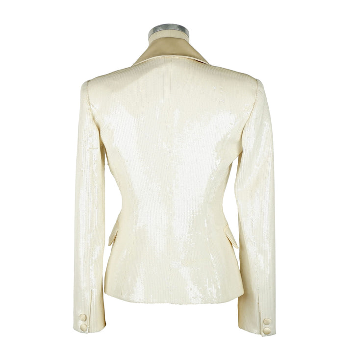 Elisabetta Franchi White Polyester Suits & Blazer