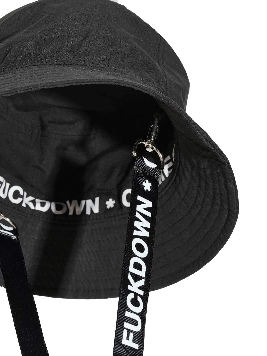 Comme Des Fuckdown Black Polyester Hats & Cap #men, Black, Comme Des Fuckdown, feed-1, Hats & Caps - Men - Accessories at SEYMAYKA