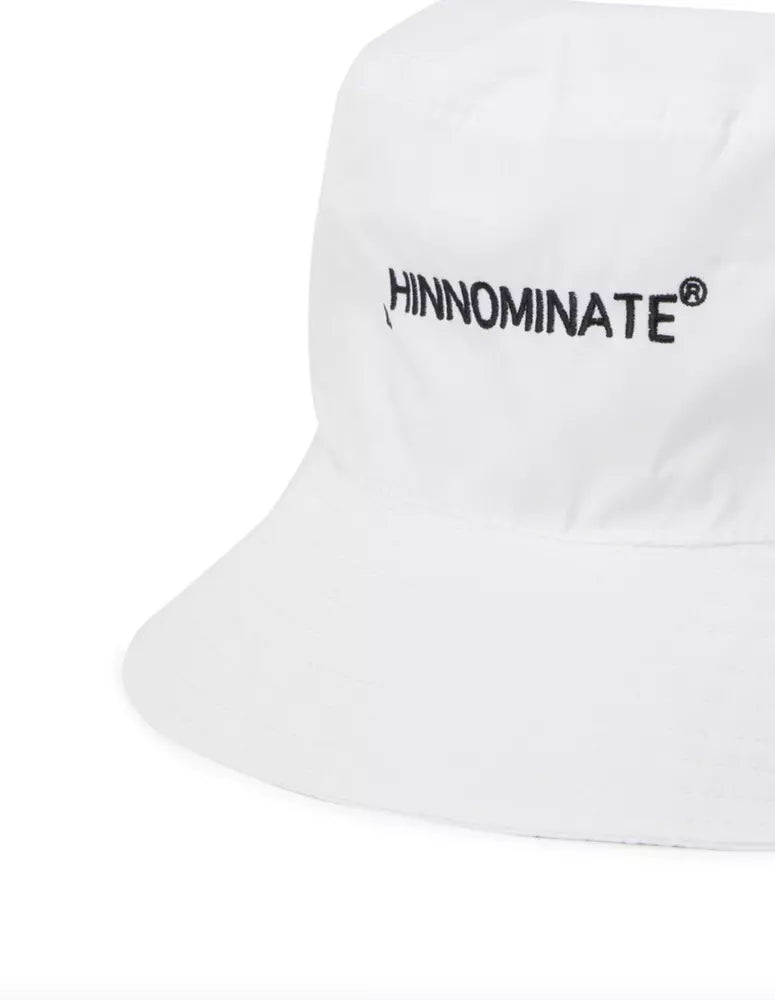 Hinnominate White Cotton Hat