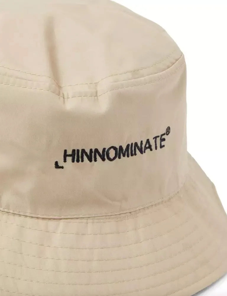 Hinnominate Beige Cotton Hat
