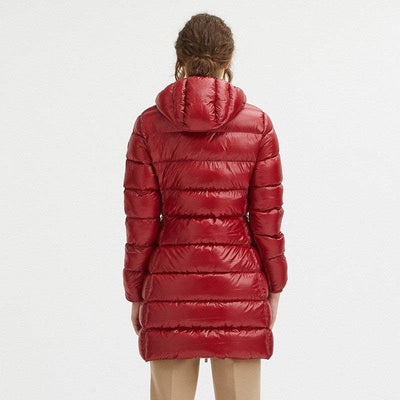 Centogrammi Red Nylon Jackets & Coat Centogrammi, feed-1, Jackets & Coats - Women - Clothing, L, M, Red, XL, XS at SEYMAYKA