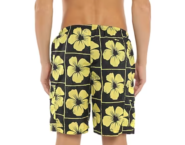 Palm Angels Yellow Polyamide Swimwear