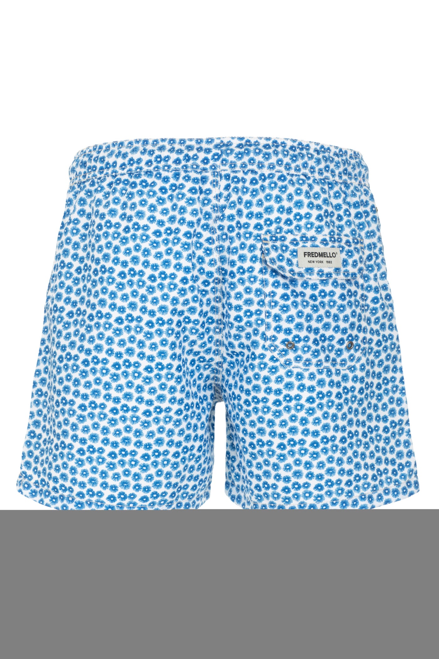 Fred Mello Light Blue Polyester Swimwear