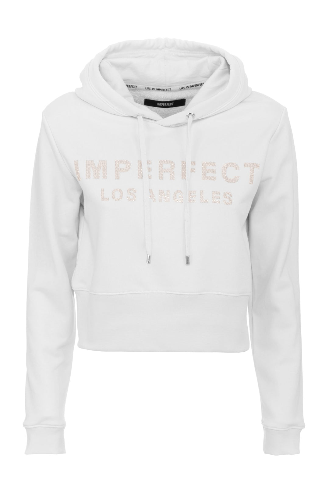 Imperfect White Cotton Sweater