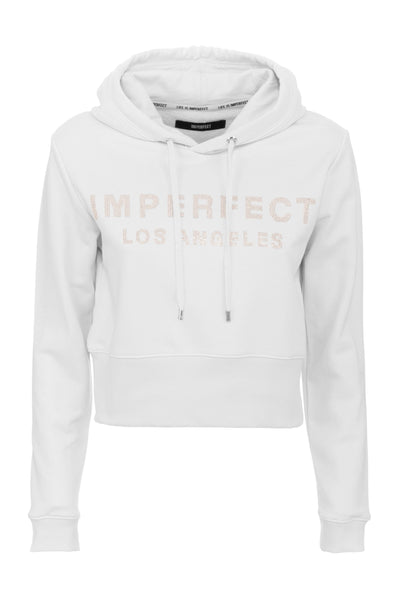 Imperfect White Cotton Sweater