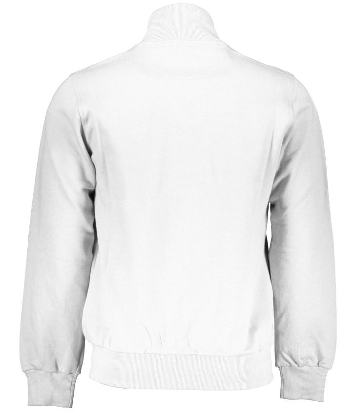 La Martina Elegant Cotton Blend Zip Sweatshirt