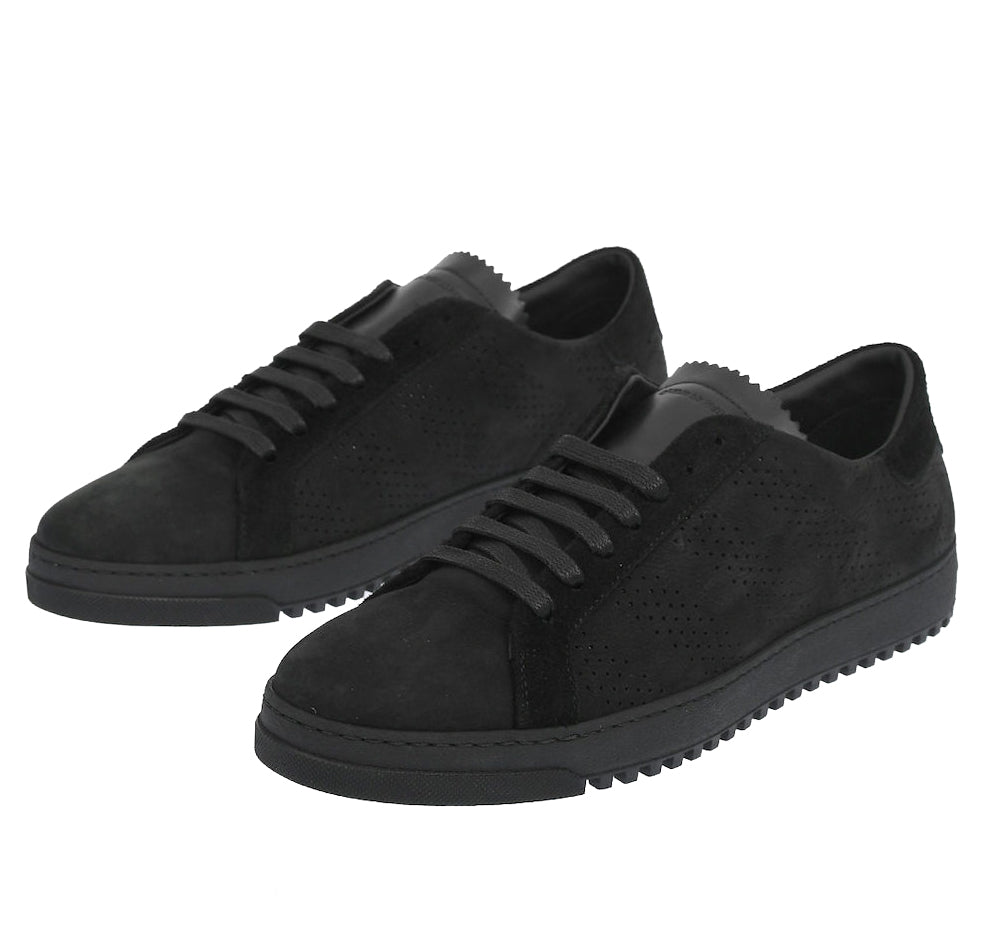 Off-White Black Calfskin Sneakers