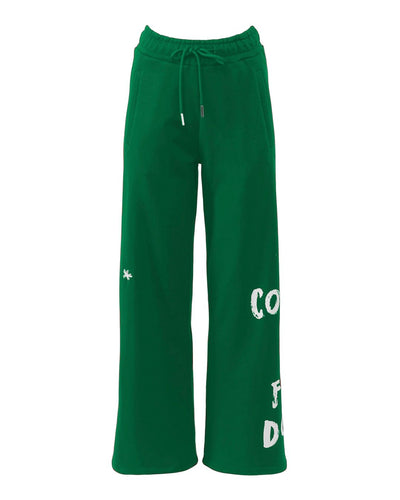 Comme Des Fuckdown Green Cotton Trousers