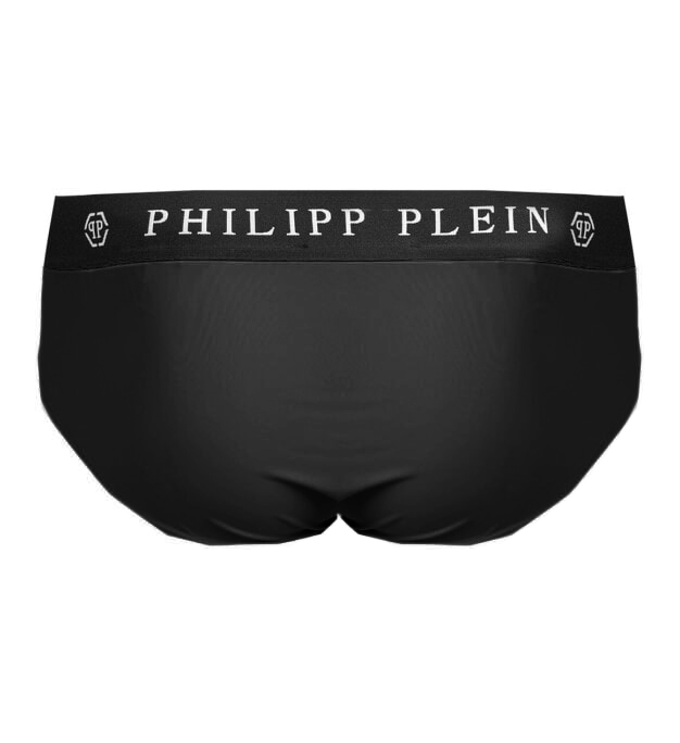 Philippe Model Black Polyamide Swimwear